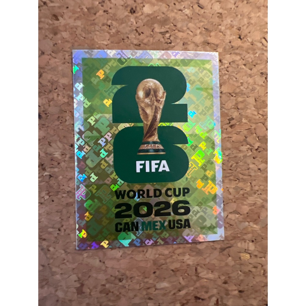 Panini FIFA World Cup 2026 Sticker FWC 7 CAN MEX USA Holographic Foil Logo